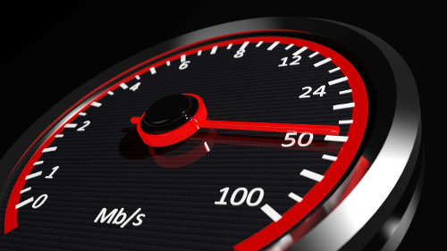 A Mb speed counter