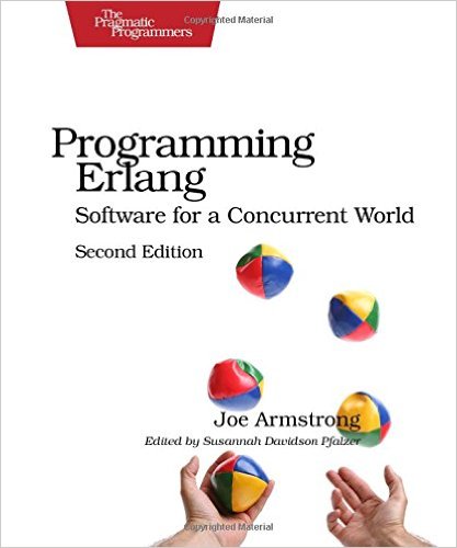 Cover of the Erlang book