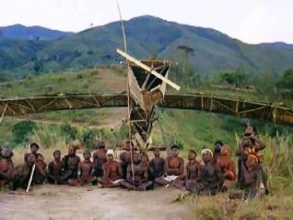 Cargo Cult : People thought that by building something that looks like a plane, they would be able to fly