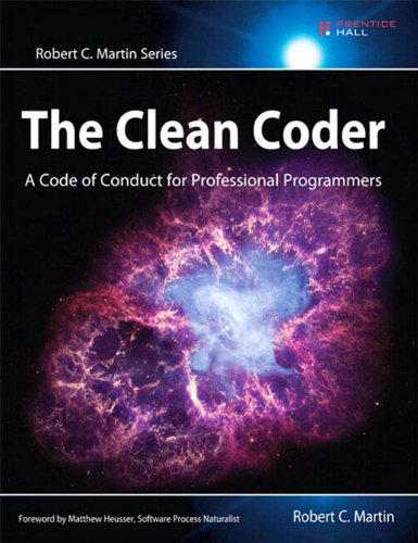 Front cover of the Clean Coder book