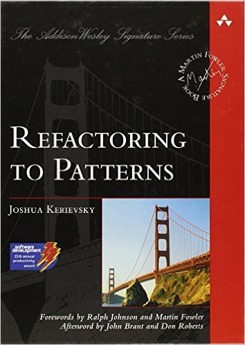 Joshua Kerievsky's Refactoring To Patterns book cover
