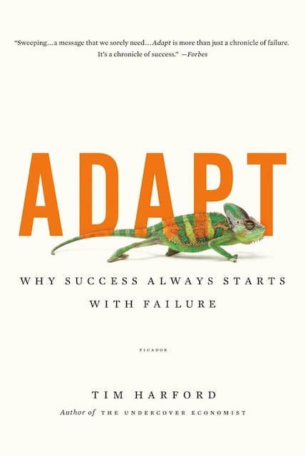 The cover of the Adapt book