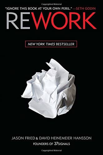 Cover of Rework book