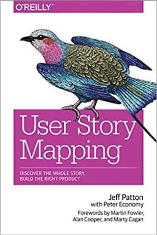 Cover of the User Story Mapping book. User Story Mapping is a great follow-up to a DDD Big Picture Event Storming