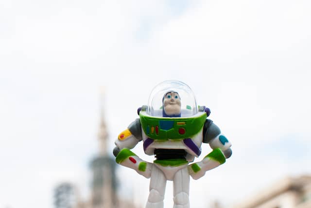 A photo of Toy Story's Buzz Lightyear