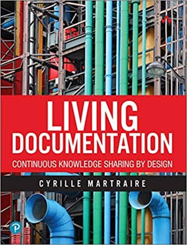 Cover of the Living Documentation book. Using Asynchronous Decision Making to write coding standards and conventions makes them documented by design.