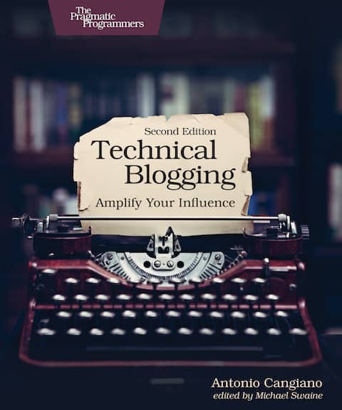 Cover of the book "Technical Blogging, amplify your audience, second edition" It's always a good idea to get some help when starting blogging. As communication shifted to written with the pandemic, it opened an opportunity for to find more volunteer teams to work with us!