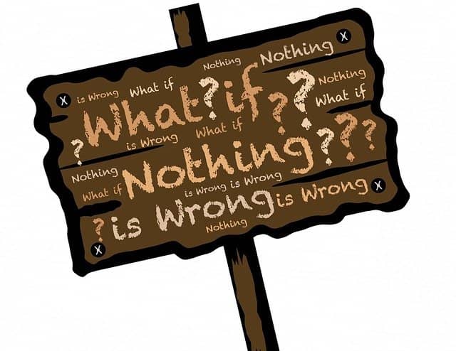Illustration of a panel written "What if nothing is wrong?". What's the problem if technical agile coaching is impossible to measure? Let's just accept this as a fact, and move on!