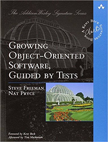 The cover of Growing Object-Oriented Software, Guided By Tests